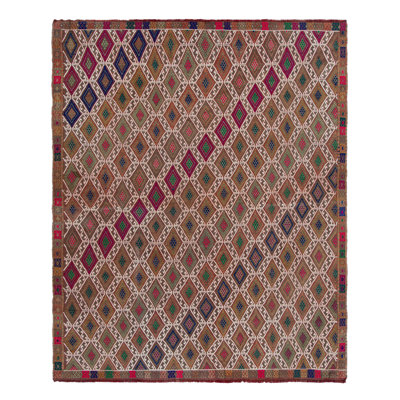 Hand Knotted Wool Area Rug