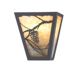 Rustic Lodge 2 - Light Flush Mounted Sconce