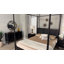 Ensemble de chambre à coucher noire 4 pièces Baxton Studio Gineva-1185662083