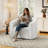 Deria 30.5'' W Velvet Swivel Barrel Chair-1307840381