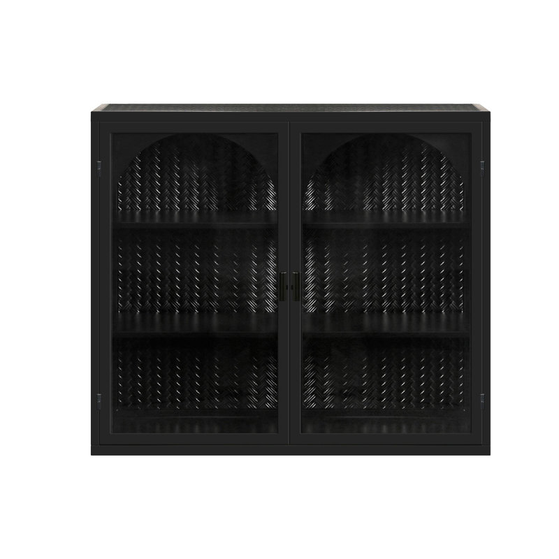 Armoire murale moderne, Noir