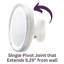 Miroir de maquillage mural grossissant lumineux 9,75 "Fillmore