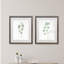 Soft Eucalyptus Branch III - Ensemble de 2 reproductions de cadres photo sur papier