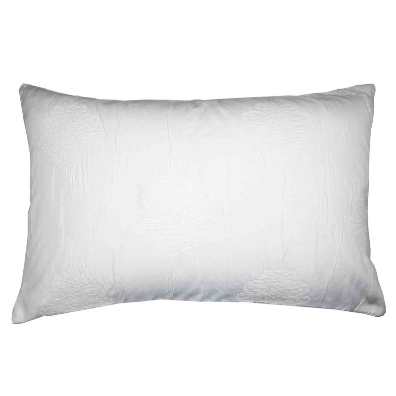 Duomo Pillow Cover, 17.72" H x 27.3" W x 0.39" D, Bright Red