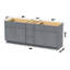 Base de meuble-lavabo double 90 seulement-99027850