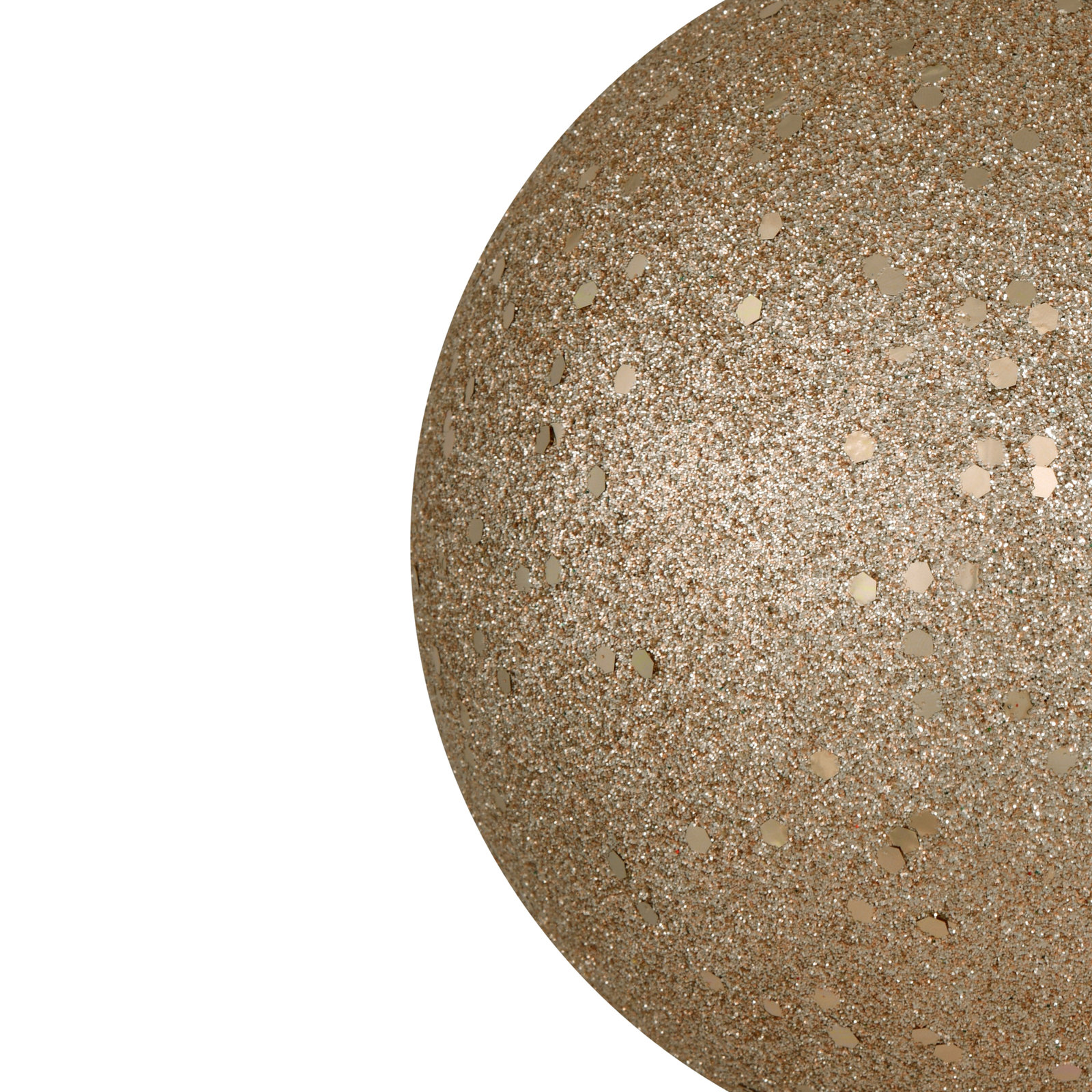 Holiday Décor Ball Ornament, 20, Oat, 2.75" H x 2.75" W x 2.75" D