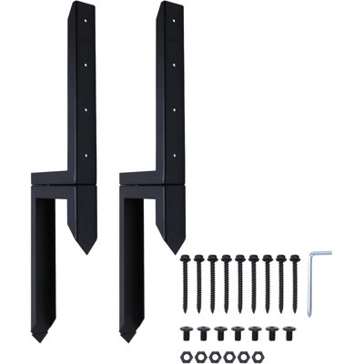 Fence Post Repair HONGKONGDISHUELECTRONICTECITED Black Iron