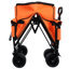 Chariot de chariot pliant convertible 3-en-1 avec banc et rangement - Chariot utilitaire robuste de 500 lb-116420623