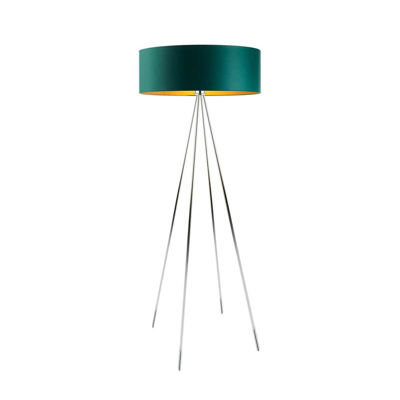 Randal 157cm Tripod Floor Lamp, Grey, Green