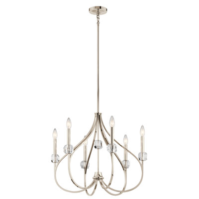 Eloise 6 - Light Classic / Traditional Chandelier