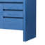 Buffet 60 po à 3 portes en placage de frêne massif avec tiroirs, semi-polyvalent, polyvalent, pieds de support centraux, idéal pour le vestibule, le salon, le rangement, le rangement en bois naturel de 60 po-1456843459