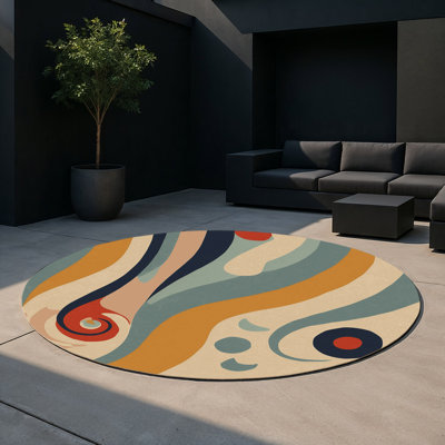 Tapis intérieur et extérieur Spiried Snap