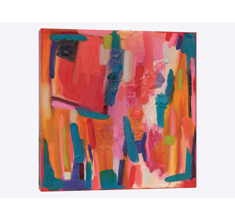 « art 101 », impression sur toile, H 12 po x l 12 po x P 0,75 po, Toile tendue, Pas de tapis