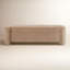 Banc de rangement rembourré 62 po Mizel-980013840