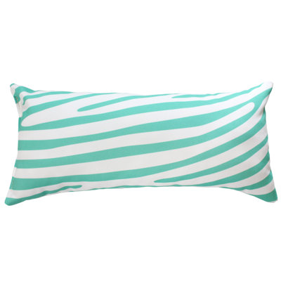  Polyester / Mélange de polyester Housse de coussin lombaire rectangulaire et insert