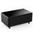 Rectangular Black Coffee Table With Refrigerated Drawers, Sound, Wireless Charging Dual Refrigeration, Charging, Ports,-1946683667