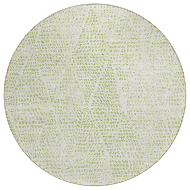 Tapis rond 8 po