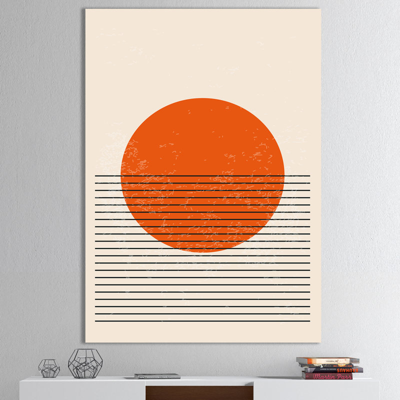 «Minimal Geometric Compostions of Elementary Forms XIII», reproduction d'impression sur toile, H 32 po x l 24 po, Sans cadre