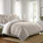 Shay Solid Natural Cotton Comforter Set  8 Piece-109897166