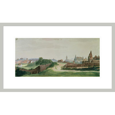 View of Nuremberg by Albrecht Dürer -Framed Giclee Print