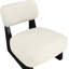 Fauteuil d'appoint en cuir Vetra Lystra-121555200-121555206
