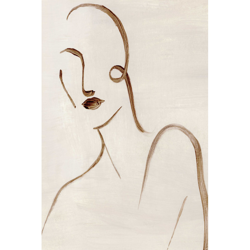 Femme S croquis I, H 48 po x l 32 po x P 1,25 po