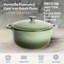 Cocotte ronde en fonte émaillée Lexi Home-77144044-92993003