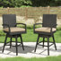 Tabouret de bar pivotant 29,5 po (ensemble de 2)