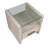 Kameah 24" Glass Top End Table-783022279
