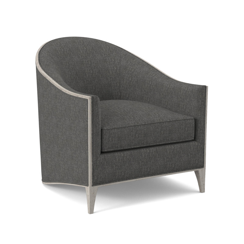 Atelier Barrel Chair, Bisque, Edworth Ocean Viscose
