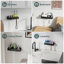 Panier de douche mural en acier inoxydable-1228617217