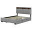Lit plateforme tapissier avec tête de lit, gigogne et 2 tiroirs Kaosayn, ports USB-1547497257-1547497256