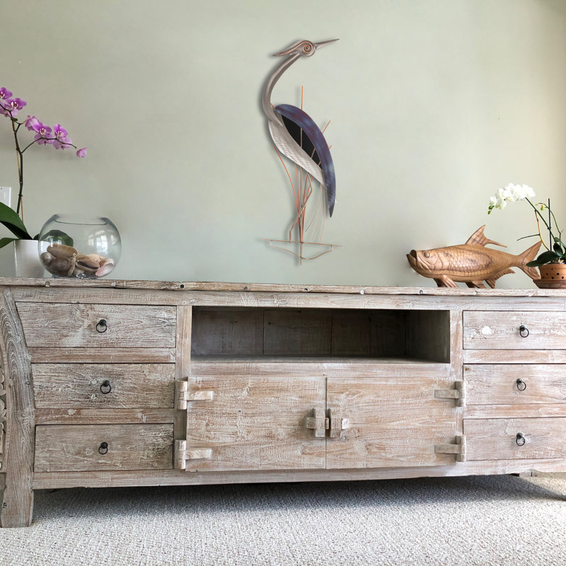 Handmade Coastal Landscape & Nature Wall Decor on Metal