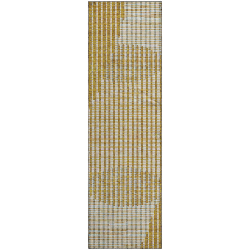 Tapis Corum AMF1001 lavable à la machine de qualité supérieure, Tapis de couloir 2 pi 3 po x 7 pi 6 po