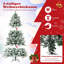 Lighted Artificial Pine Christmas Tree-5926314