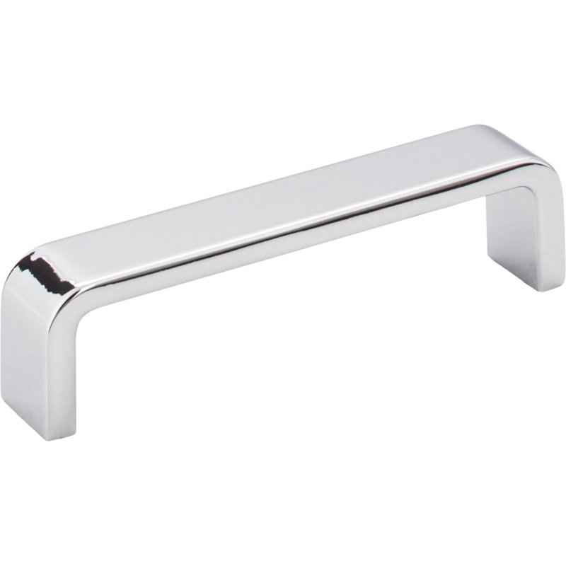 Asher 4" Center to Center Bar Pull, Polished Chrome