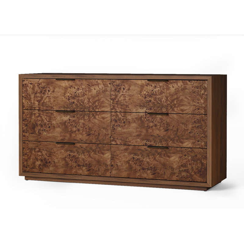 Commode Rosen, naturel, Noyer