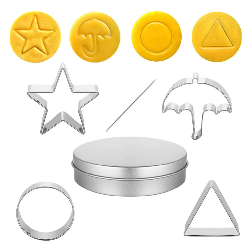 Ensemble d'outils de fabrication de gâteaux en sucre pour moules à sucre 6PC
