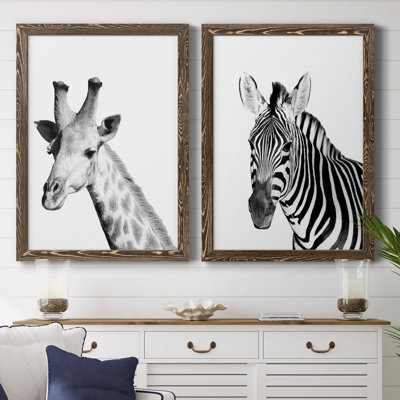 " Safari Giraffe " 2 - Pieces