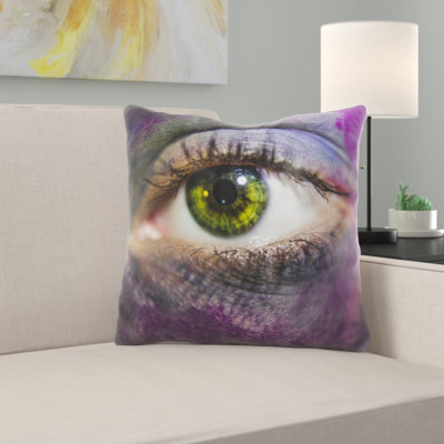 Outdoor Reversible Throw Pillow