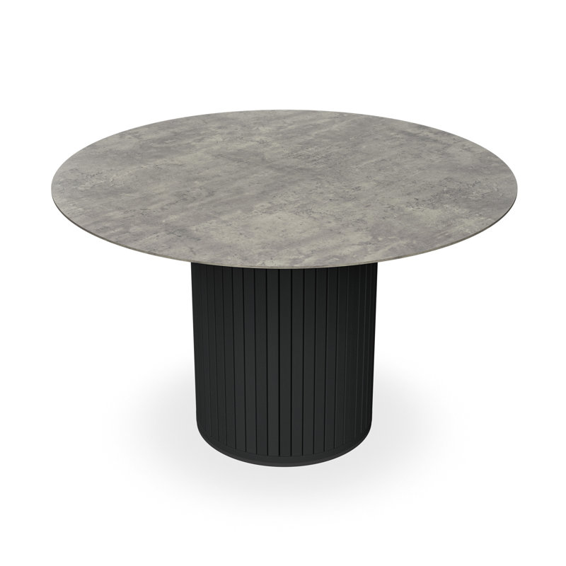 Arlo White Marble Table Top W Oak Legs + Nova Velvet Dining Chair Mustard Set Of 6, Grey/Black, Blue/Black, 7