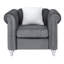 Fauteuil gris élégant et contemporain-2005643173