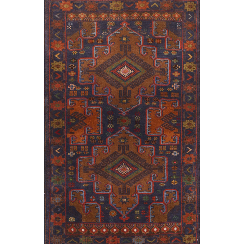 Southwestern Indoor Rug, Rectangle 4' x 6'
