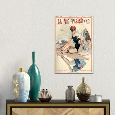 1927 La Vie Parisienne Magazine Cover by Cheri Herouard - Gallery-Wrapped Canvas Giclée on Canvas