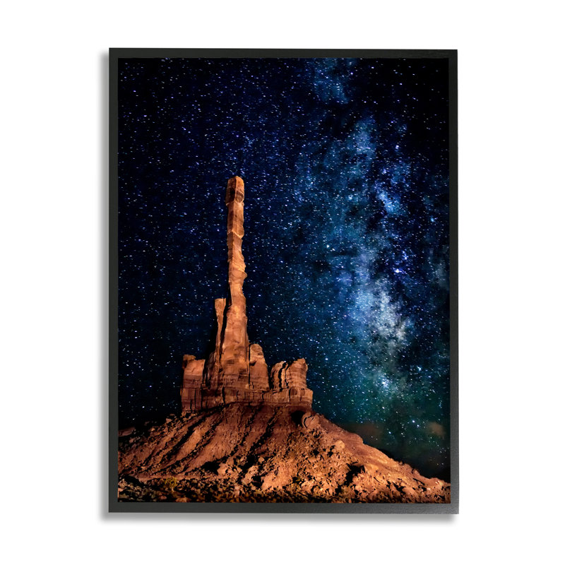 «Nebula And Desert Buttes On Wood» par David Drost, photographie, H 30 po x l 24 po x P 1,5 po