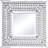 Solid Wood Square Wall Mirror