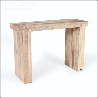 Console Farmhouse en bois de manguier au design minimaliste