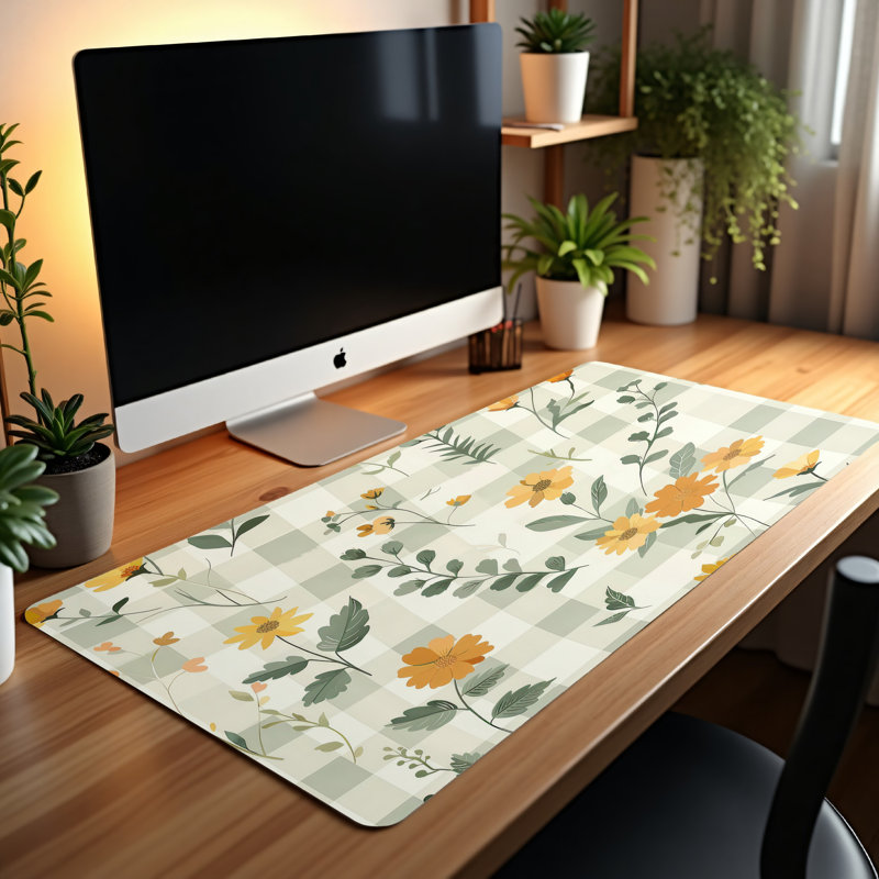 Polyester Desk Pad, 31.5x15.5
