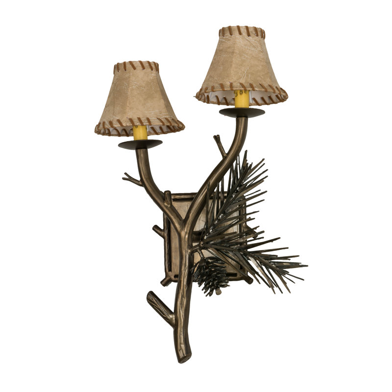 Lone Pine 2 - Light Candle Wall Light