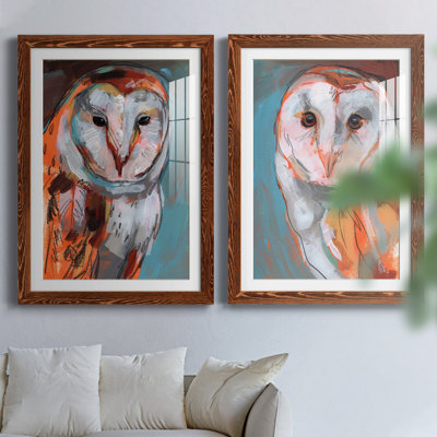 Impression encadrée Optic Owl - prêt à accrocher